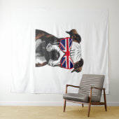Tenture Pitbull Grande-Bretagne (En situation (horizontale))
