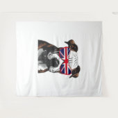 Tenture Pitbull Grande-Bretagne (Devant (Horizontal))