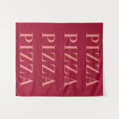 Tenture Pizza Wall Art, Dorm Chambres et Appartement Wall (Devant (Horizontal))