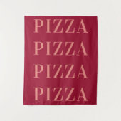 Tenture Pizza Wall Art, Dorm Chambres et Appartement Wall (Devant)