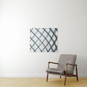 Tenture Plafond en métal blanc et dôme en verre (En situation (horizontale))