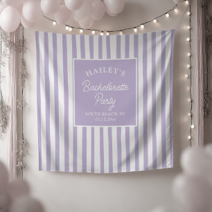 Tenture Plage Bachelorette Côtière Personnalisée Et Amusan