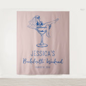 Tenture Plage Bachelorette marg mariée Fond d'écran Cabine (Devant)