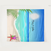 Tenture Plage Coloré Mariage de poisson étoilé Contexte ph (Devant (Horizontal))