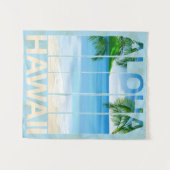 Tenture Plage d'Aloha Hawaii (Devant (Horizontal))