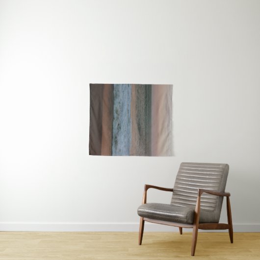 Tenture Plage de Malibu Crashant Waves (En situation (horizontale))