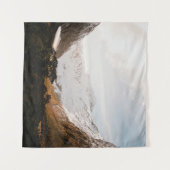 TENTURE PLAGE DE MONTAGNE SOUS LE CIEL NUAGE (Devant (Horizontal))