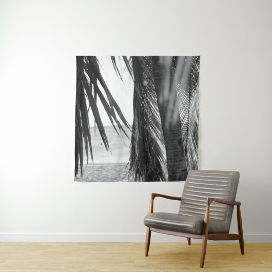 Tenture Plage des Caraïbes Bliss #4 #wall #art (En situation)