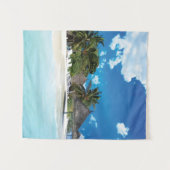 Tenture Plage exotique (Devant (Horizontal))
