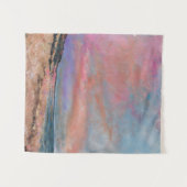 Tenture Plage Sunset Bliss Pink Shoreline Peinture (Devant (Horizontal))