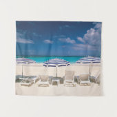 Tenture Plages tropicales | Plage tropicale d'Anguilla (Devant (Horizontal))