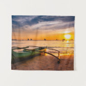 Tenture Plages tropicales | White Beach de Boracay (Devant (Horizontal))