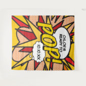 Tenture Plaisir prêt à POP Baby shower Photo Booth (Devant (Horizontal))