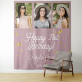 Tenture Plan d'arrière-plan de la fête d'anniversaire mult (En situation)