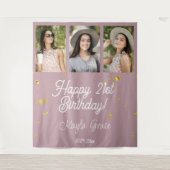 Tenture Plan d'arrière-plan de la fête d'anniversaire mult (Devant)