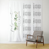 Tenture Plan Mariage de verdure moderne (En situation)