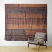 Tenture planches en bois (En situation (horizontale))