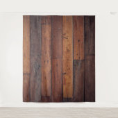 Tenture planches en bois (Devant)