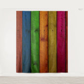 Tenture planches en bois de belle couleur (Devant)