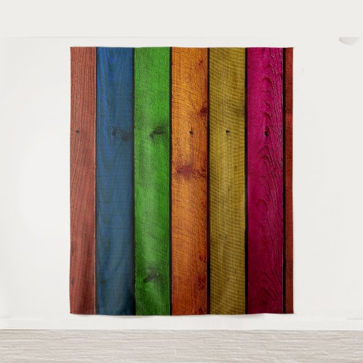 Tenture planches en bois de belle couleur (Devant)