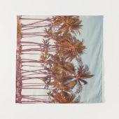 Tenture plantation de palmiers (Devant (Horizontal))