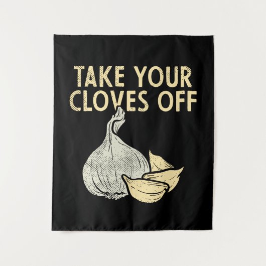 Tenture Plante à l'ail (Devant)