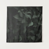 TENTURE PLANTE FEUILLES VERTES (Devant (Horizontal))
