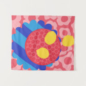 Tenture Plaque de fleurs de citron (Devant (Horizontal))