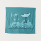 Tenture Plongez dans un bon livre (Devant (Horizontal))