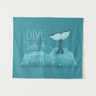 Tenture Plongez dans un bon livre