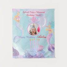 Plongez dans une fête d'anniversaire de sirène !