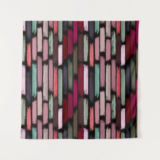 Tenture Pluie de couleurs 3 (Devant (Horizontal))