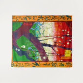 Tenture Plum à fleurs (après Hiroshige), Van Gogh (Devant (Horizontal))