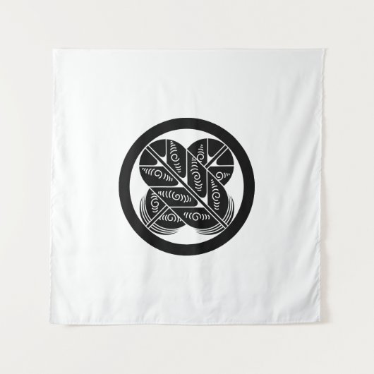 Tenture Plumes de faucon de Geishu (Devant)