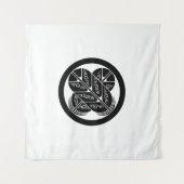 Tenture plumes de faucon Geishu (Devant)