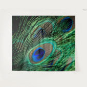 Tenture Plumes de paon Lucky (Devant (Horizontal))