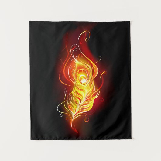 Tenture Plumes de paquetage de feu (Devant)