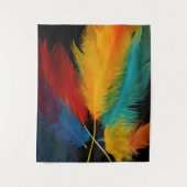 Tenture Plumes du sud-ouest 2 (Devant)