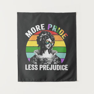 Tenture Plus de fierté moins de préjugé LGBT Mois Gay prid