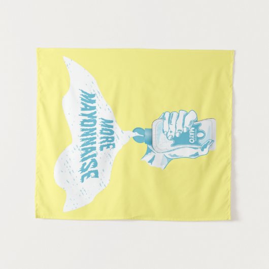 Tenture Plus de Mayonnaise (Devant (Horizontal))