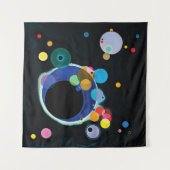 Tenture Plusieurs cercles par Wassily Kandinsky (Devant)