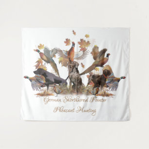 Tenture Pointeur à poils courts allemand