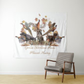 Tenture Pointeur à poils courts allemand (En situation (horizontale))