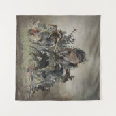 Tenture Pointeur À poils durs allemand (Devant (Horizontal))