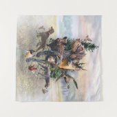 Tenture Pointeur À poils durs allemand (Devant (Horizontal))