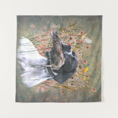 Tenture Pointeur, Chasse Bécasse (Devant (Horizontal))