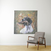 Tenture Pointeur, Chasse Bécasse (En situation)