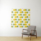Tenture Points d'ananas : Conception de fruits d'été (En situation (horizontale))