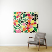 Tenture Points de jardin tropicaux (En situation (horizontale))