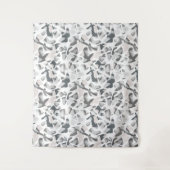 Tenture Points gris clair motif Abstrait tacheté (Devant)